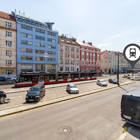 Studio Brand New Apartment #28 In New Building With Free Parking In City Center Praha Bagian luar foto